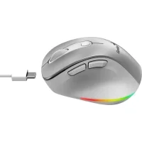 Мышь Genius Ergo 9000S Pro (серебристый) фото 3